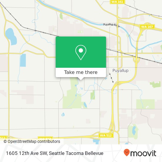 Mapa de 1605 12th Ave SW