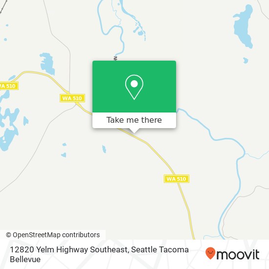 12820 Yelm Highway Southeast map