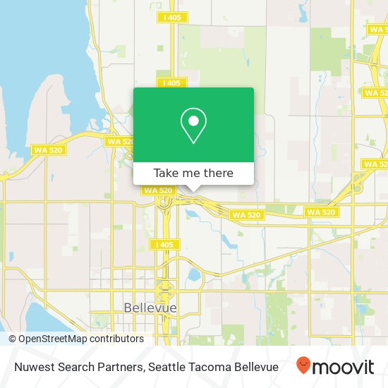 Nuwest Search Partners map