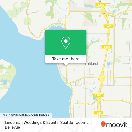 Mapa de Lindeman Weddings & Events