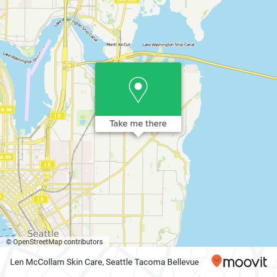 Len McCollam Skin Care map