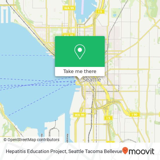 Hepatitis Education Project map