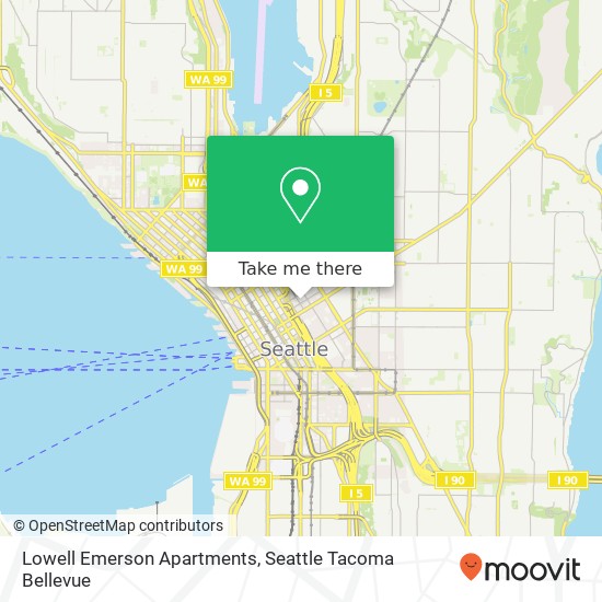 Mapa de Lowell Emerson Apartments