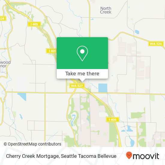 Mapa de Cherry Creek Mortgage