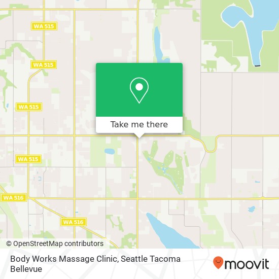 Mapa de Body Works Massage Clinic