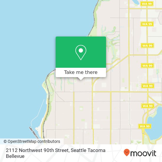 Mapa de 2112 Northwest 90th Street