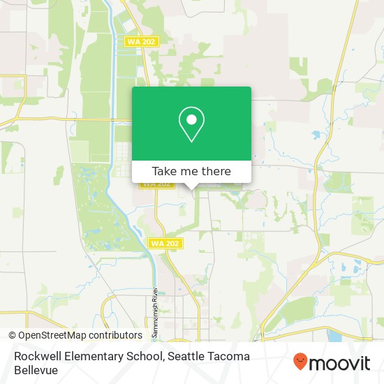 Mapa de Rockwell Elementary School