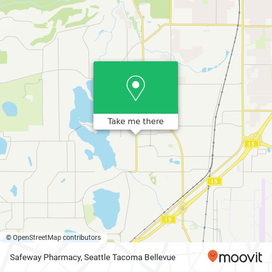 Mapa de Safeway Pharmacy