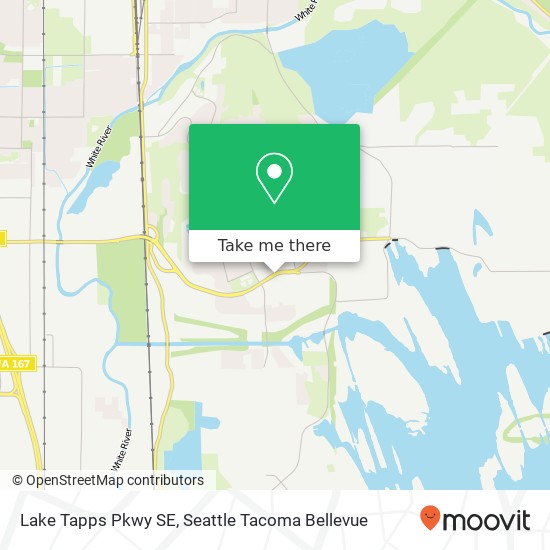 Lake Tapps Pkwy SE map