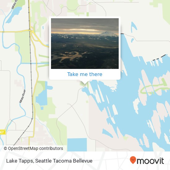 Lake Tapps map