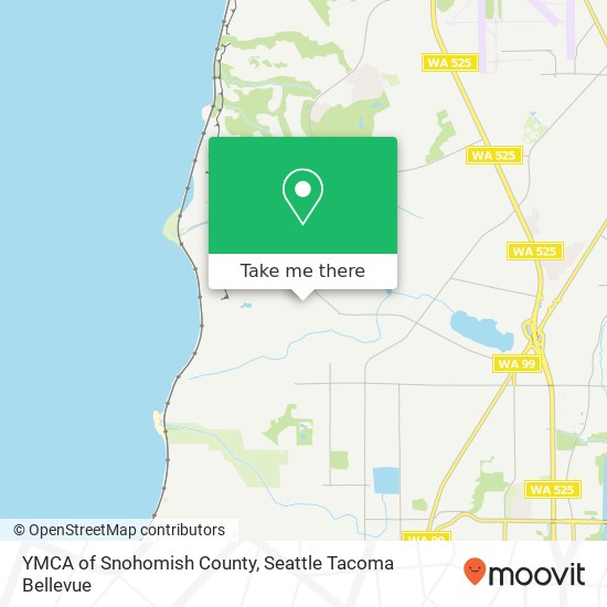 Mapa de YMCA of Snohomish County