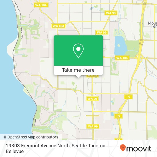 19303 Fremont Avenue North map