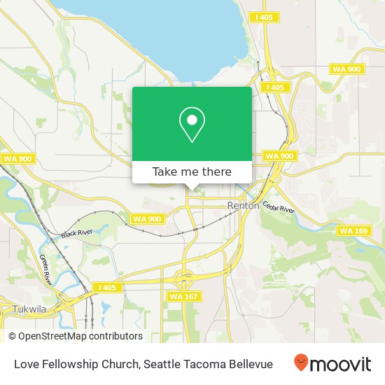 Mapa de Love Fellowship Church