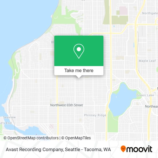 Avast Recording Company map