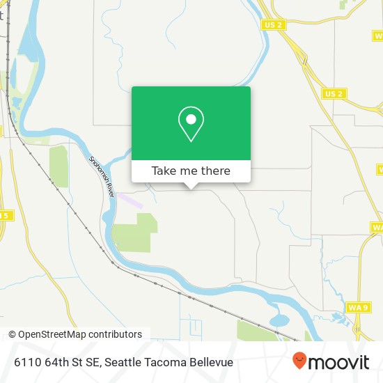 Mapa de 6110 64th St SE