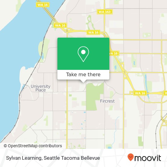 Sylvan Learning map