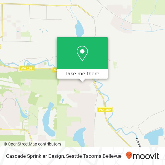 Cascade Sprinkler Design map