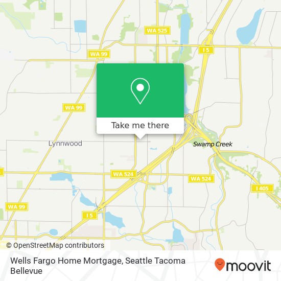 Wells Fargo Home Mortgage map