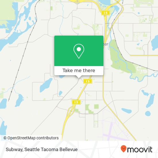 Subway, 5900 Littlerock Rd SW Tumwater, WA 98512 map