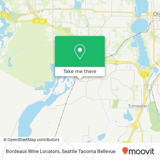 Bordeaux Wine Locators map