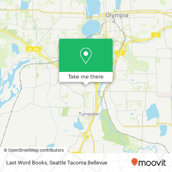 Last Word Books map