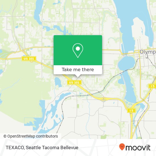 Mapa de TEXACO, 1515 Black Lake Blvd SW Olympia, WA 98502