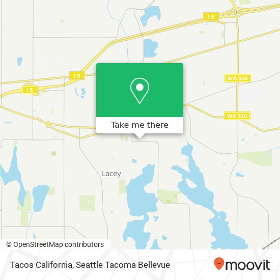 Tacos California, 1302 Tracy Ln SE Lacey, WA 98503 map