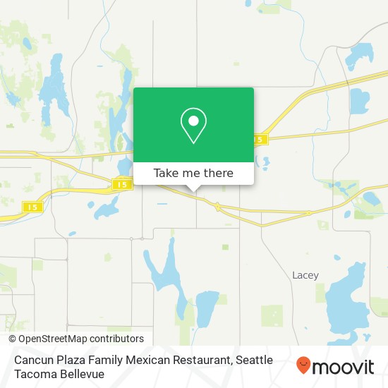 Cancun Plaza Family Mexican Restaurant, 909 Sleater Kinney Rd SE Lacey, WA 98503 map