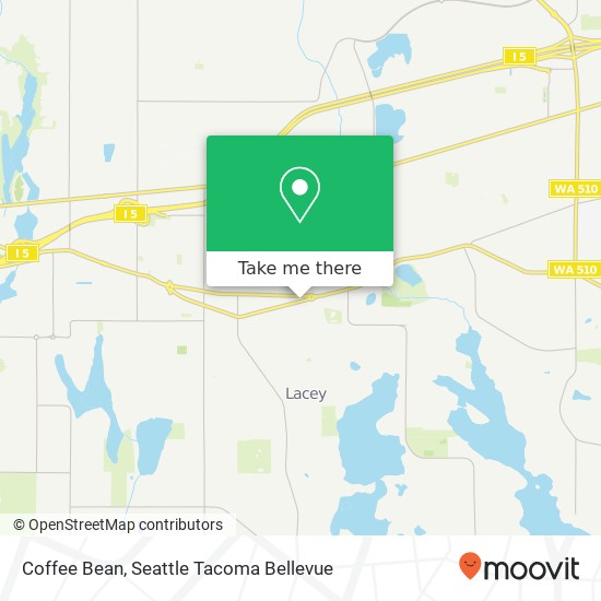 Coffee Bean, 1210 Clearbrook Dr SE Lacey, WA 98503 map