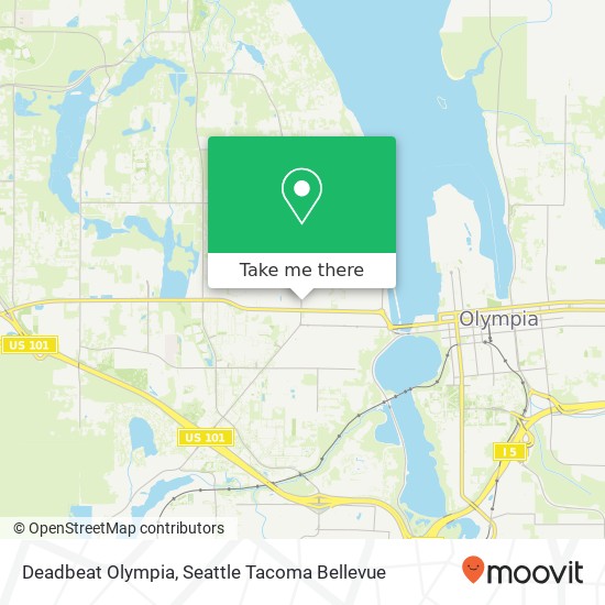 Mapa de Deadbeat Olympia, 226 Division St NW Olympia, WA 98502