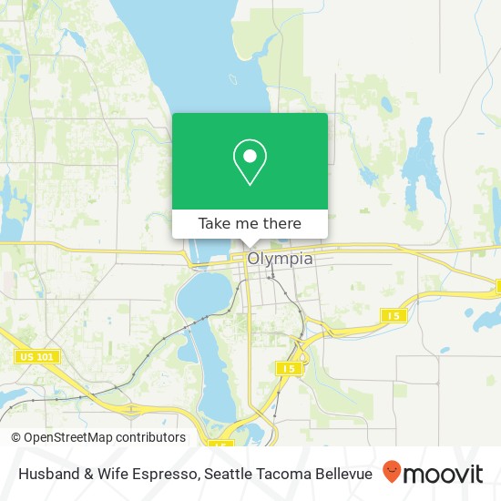 Husband & Wife Espresso, 207 Washington St NE Olympia, WA 98501 map