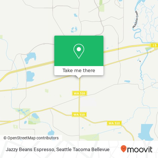 Mapa de Jazzy Beans Espresso, 193 Marvin Rd SE Lacey, WA 98503