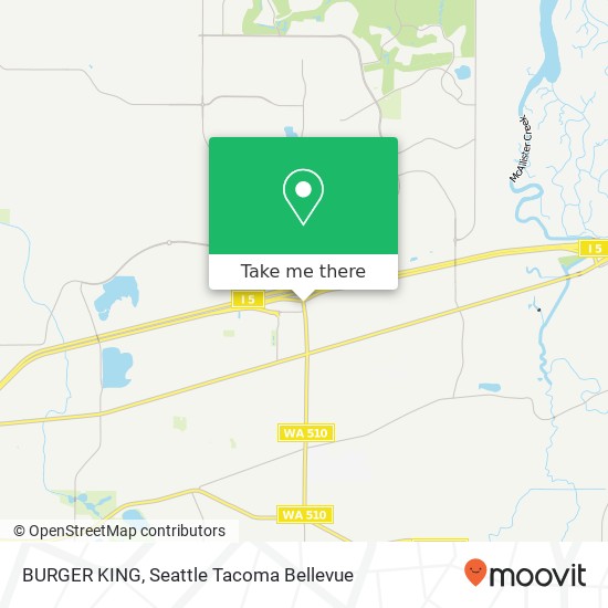 BURGER KING, 1609 Marvin Rd NE Lacey, WA 98516 map