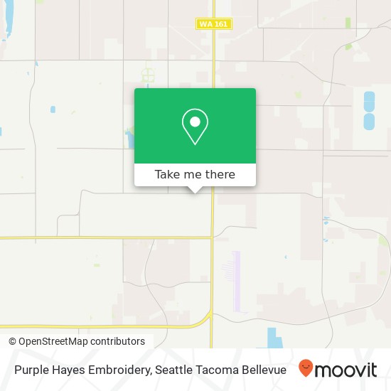 Mapa de Purple Hayes Embroidery, 9902 152nd St E Puyallup, WA 98375