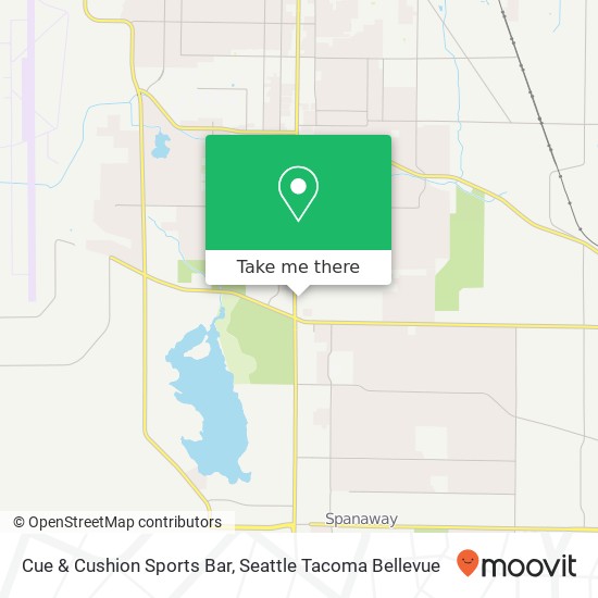 Mapa de Cue & Cushion Sports Bar