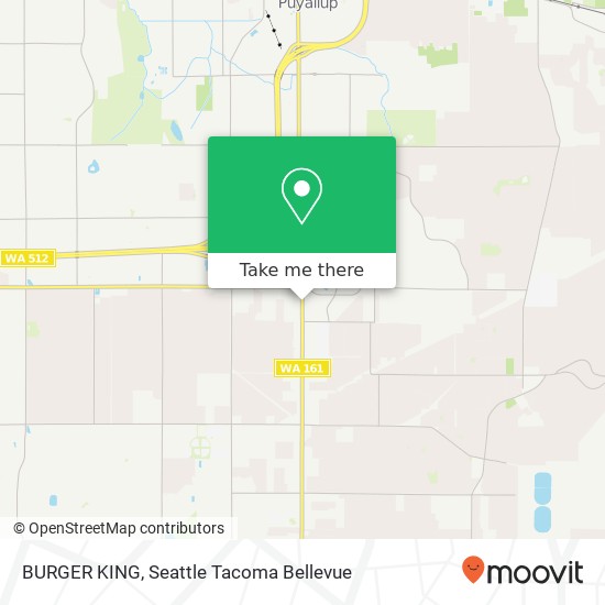 BURGER KING, 4022 S Meridian Puyallup, WA 98373 map