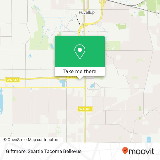 Mapa de Giftmore, 3500 S Meridian Puyallup, WA 98373