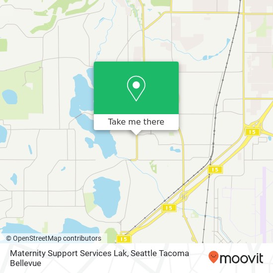 Maternity Support Services Lak, 10510 Gravelly Lake Dr SW Lakewood, WA 98499 map