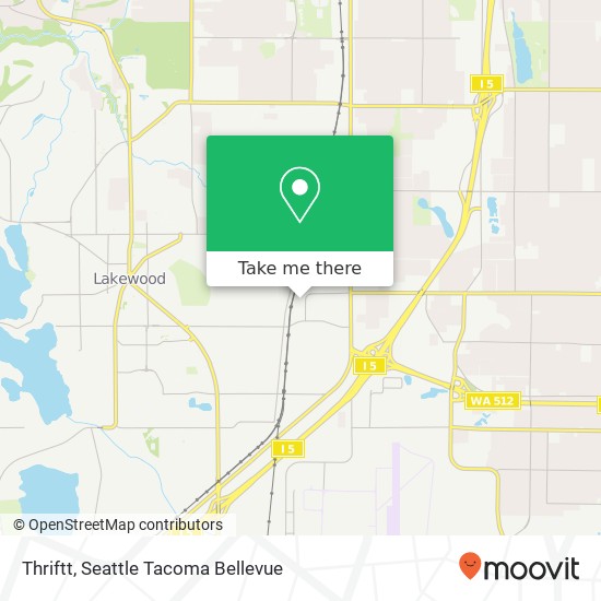 Thriftt, 9622 40th Ave SW Lakewood, WA 98499 map