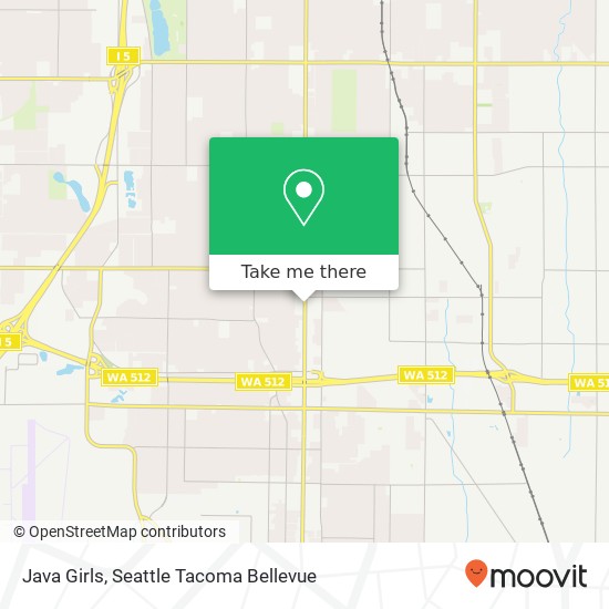 Mapa de Java Girls, 10004 Pacific Ave S Tacoma, WA 98444