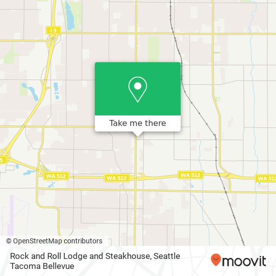 Rock and Roll Lodge and Steakhouse, 9825 Pacific Ave Tacoma, WA 98444 map