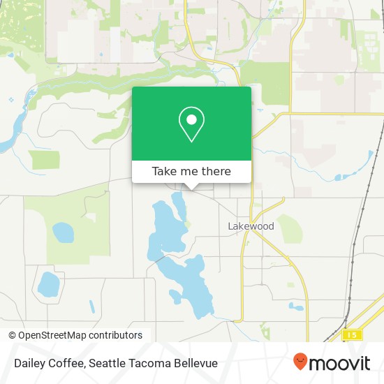 Dailey Coffee, 8813 Edgewater Dr SW Lakewood, WA 98499 map