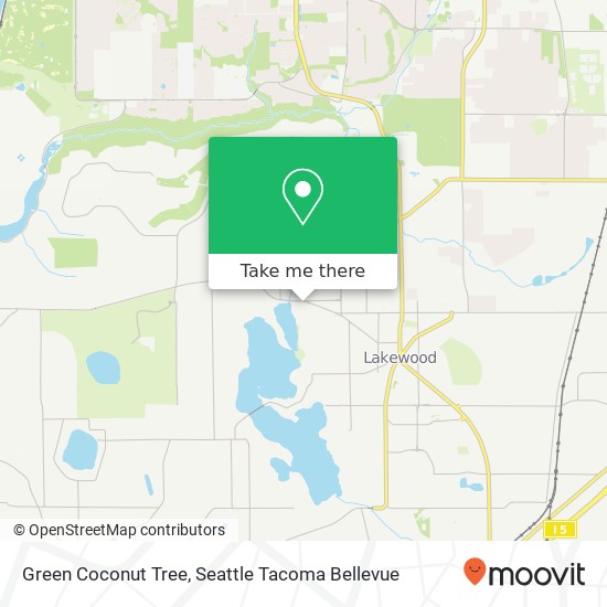 Green Coconut Tree, 8813 Edgewater Dr SW Lakewood, WA 98499 map