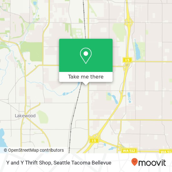 Y and Y Thrift Shop, 8202 S Tacoma Way Lakewood, WA 98499 map