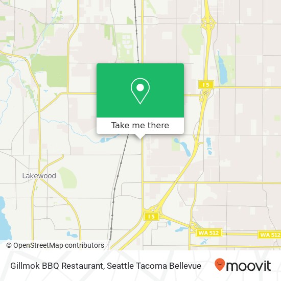 Gillmok BBQ Restaurant, 8534 S Tacoma Way Lakewood, WA 98499 map