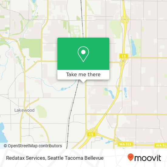 Redatax Services, 8302 S Tacoma Way Lakewood, WA 98499 map