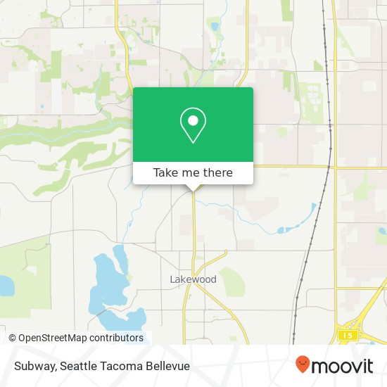 Subway, 7801 Bridgeport Way SW Lakewood, WA 98499 map