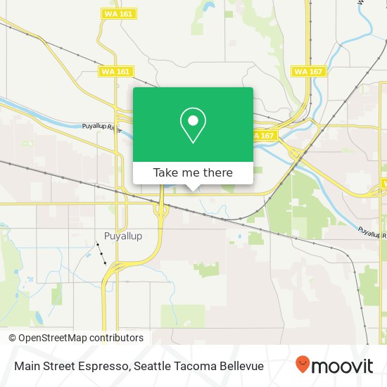 Main Street Espresso, 1303 E Main Puyallup, WA 98372 map