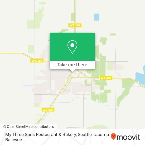 My Three Sons Restaurant & Bakery, 1343 Cole St Enumclaw, WA 98022 map