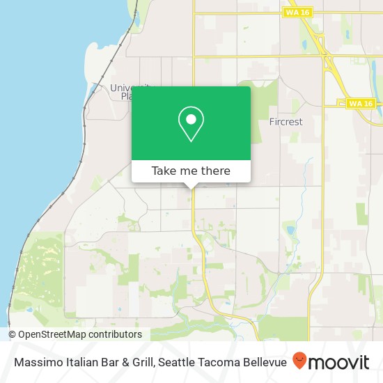 Massimo Italian Bar & Grill, 4020 Bridgeport Way W University Place, WA 98466 map